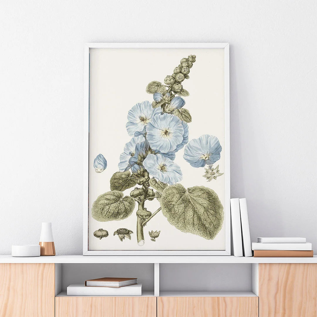 Vintage Blue Blossom