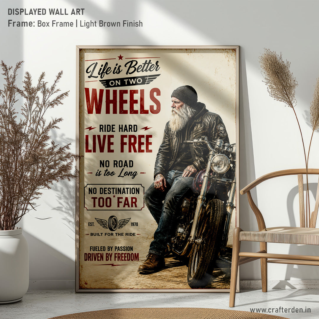 Life is Better on Two Wheels