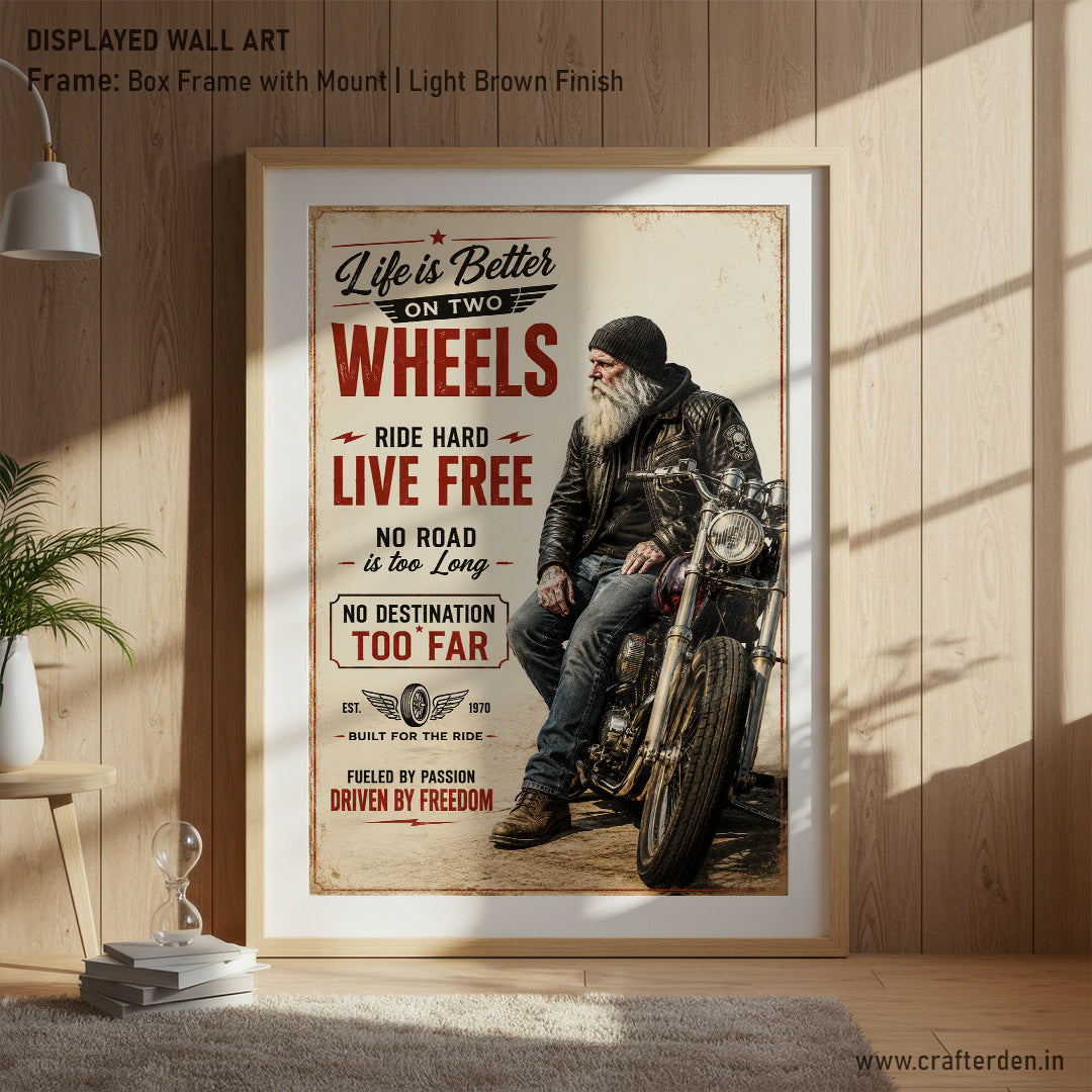 Life is Better on Two Wheels