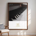 Minimal Piano Poster