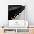 Minimal Piano Poster