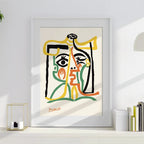 Abstract Portrait – by Pablo Picasso