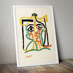 Abstract Portrait – by Pablo Picasso