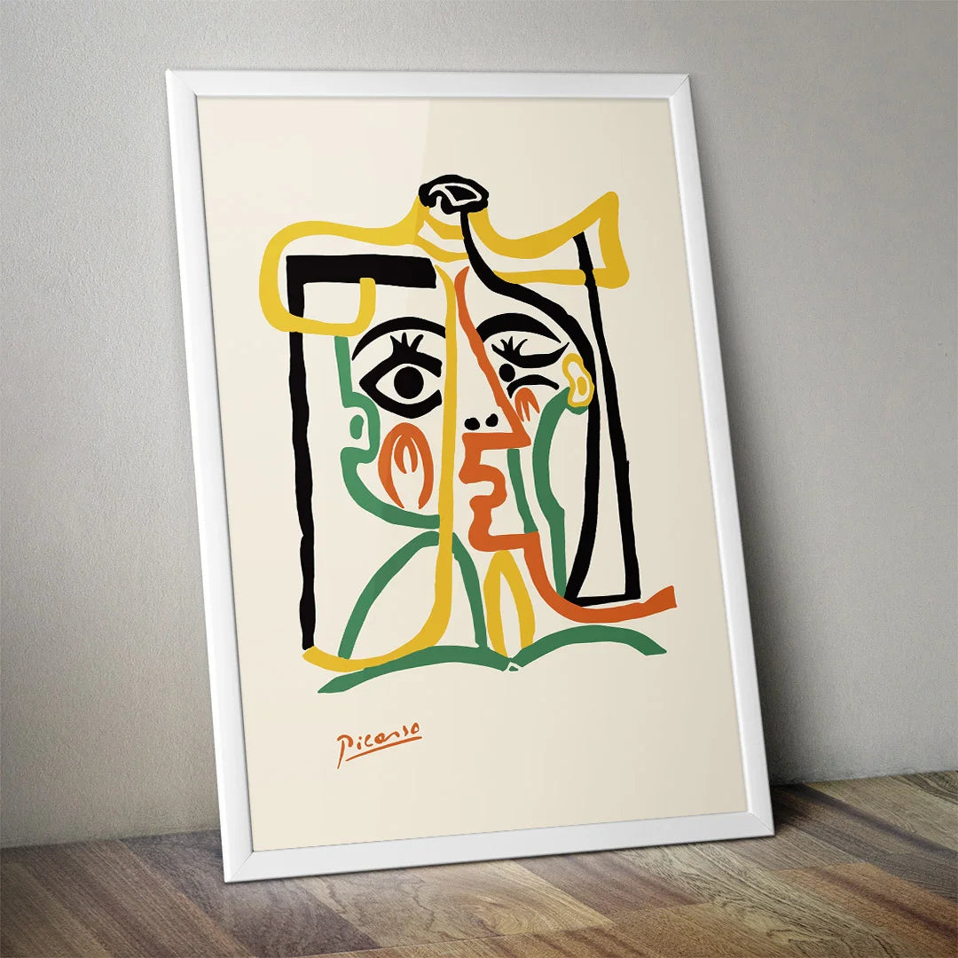 Abstract Portrait – by Pablo Picasso