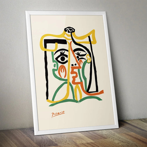 Abstract Portrait – by Pablo Picasso