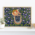 Shrinathji in Lotus Garden