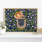 Shrinathji in Lotus Garden