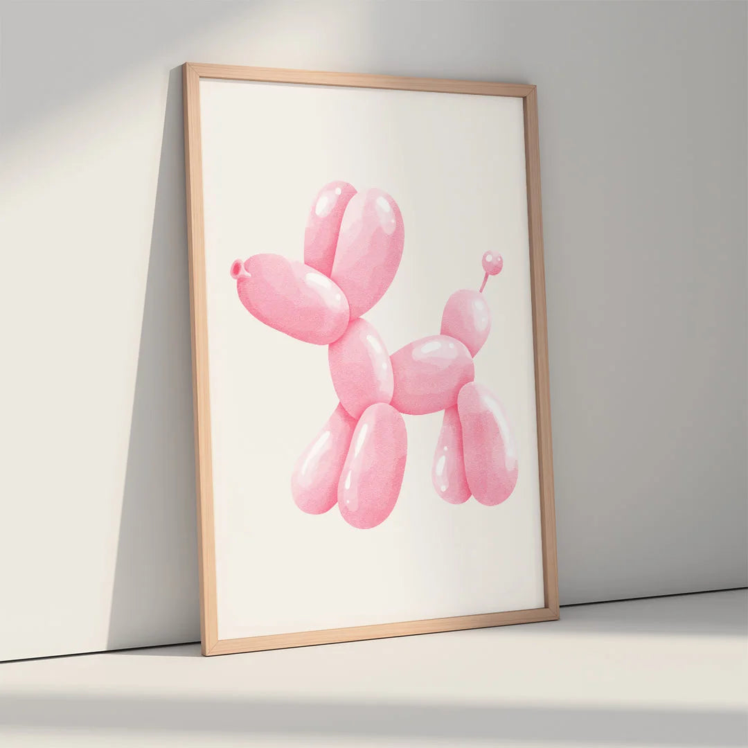 Pink Balloon Dog