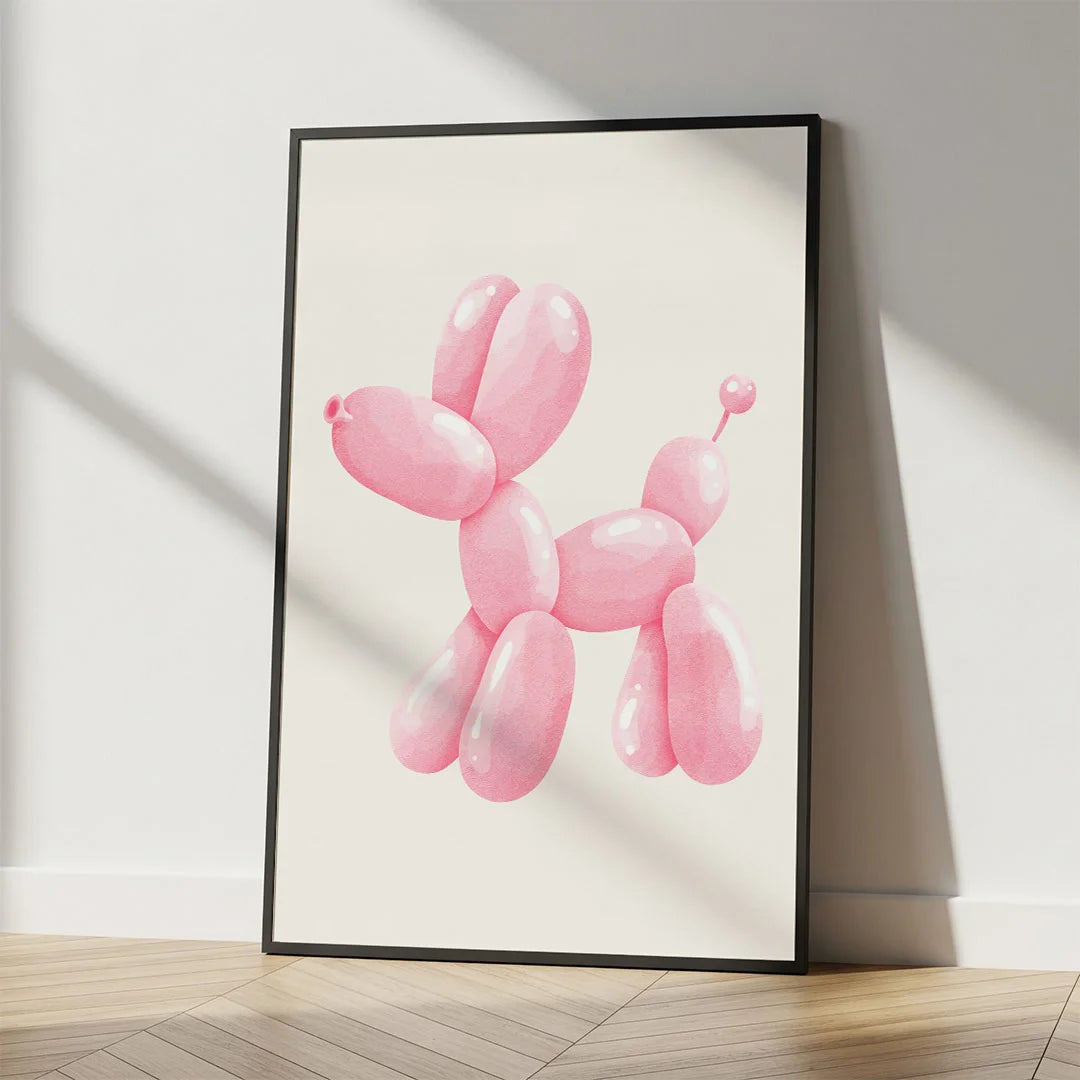 Pink Balloon Dog
