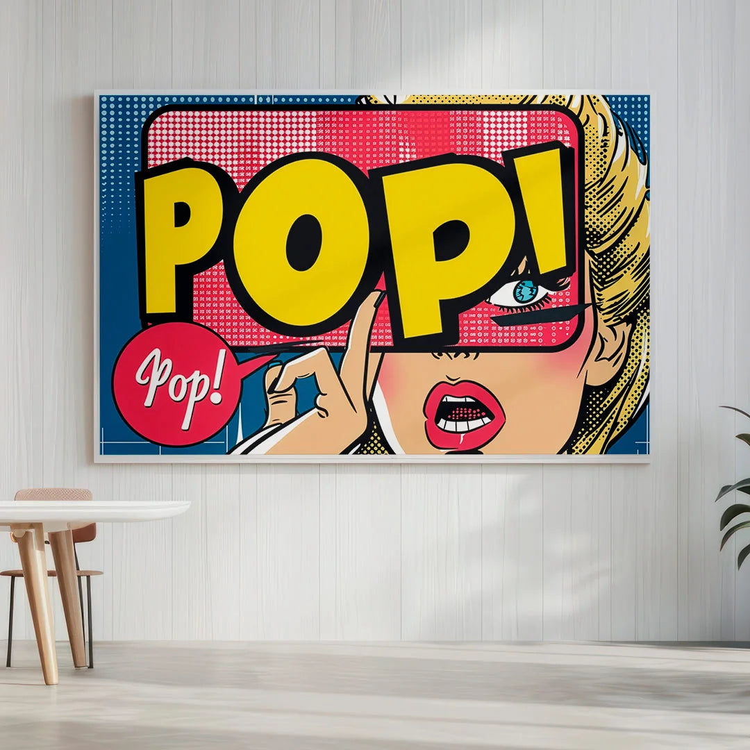 Retro Comic Statement