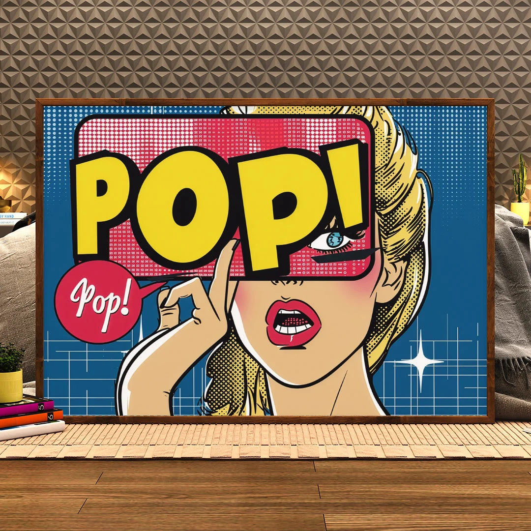 Retro Comic Statement