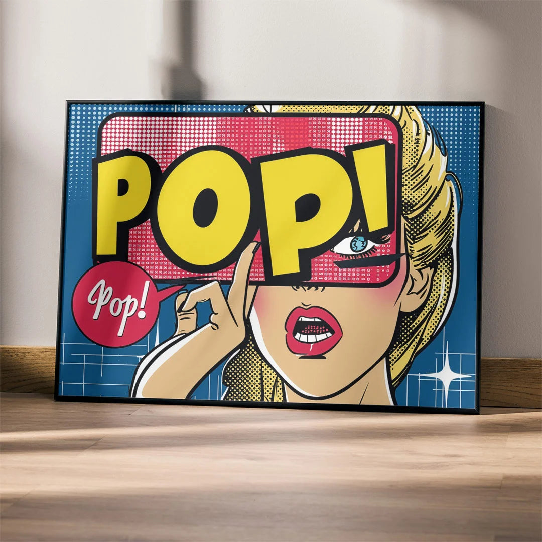 Retro Comic Statement