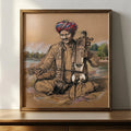 Strings of Tradition – Rajasthani Folk Musician