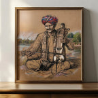 Strings of Tradition – Rajasthani Folk Musician