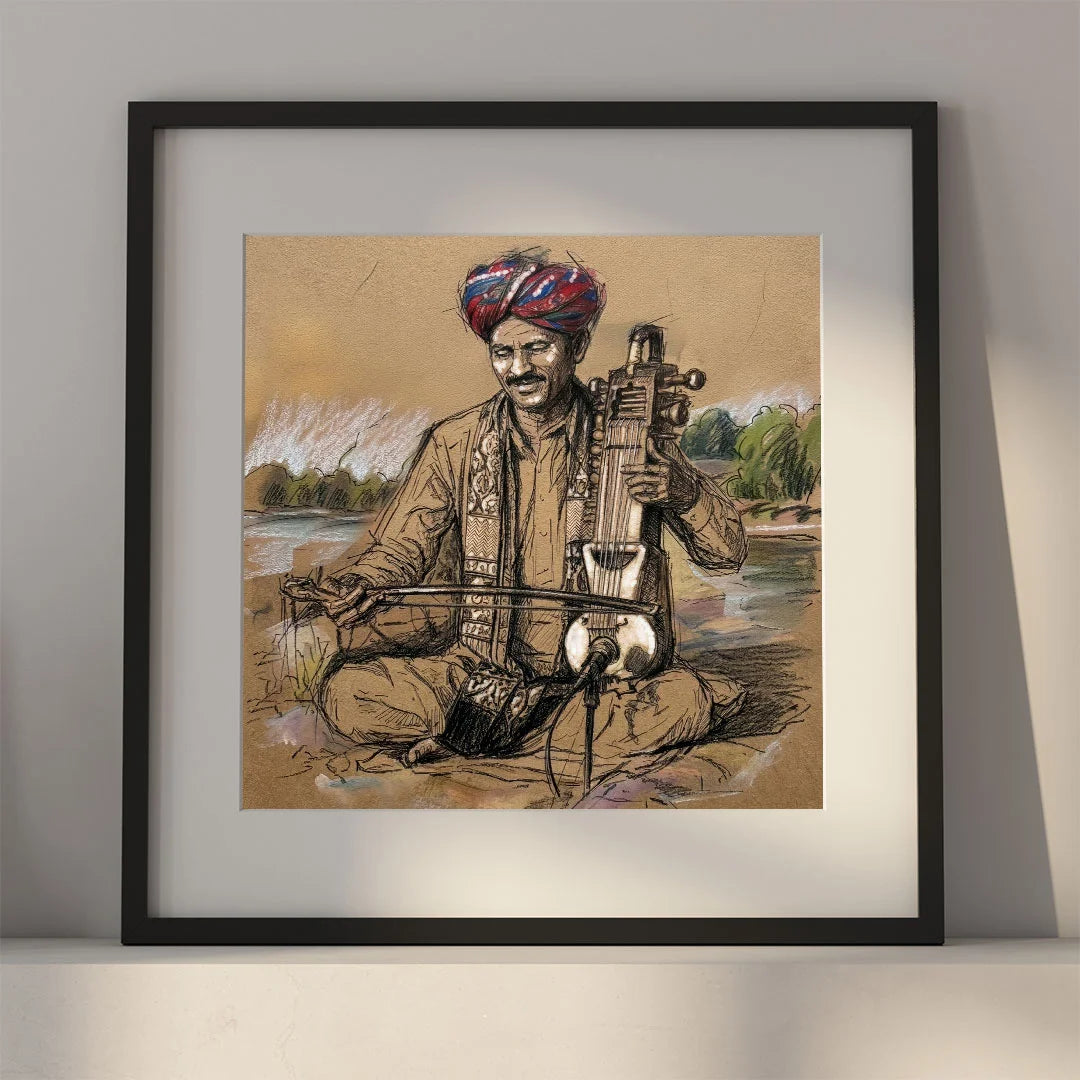 Strings of Tradition – Rajasthani Folk Musician