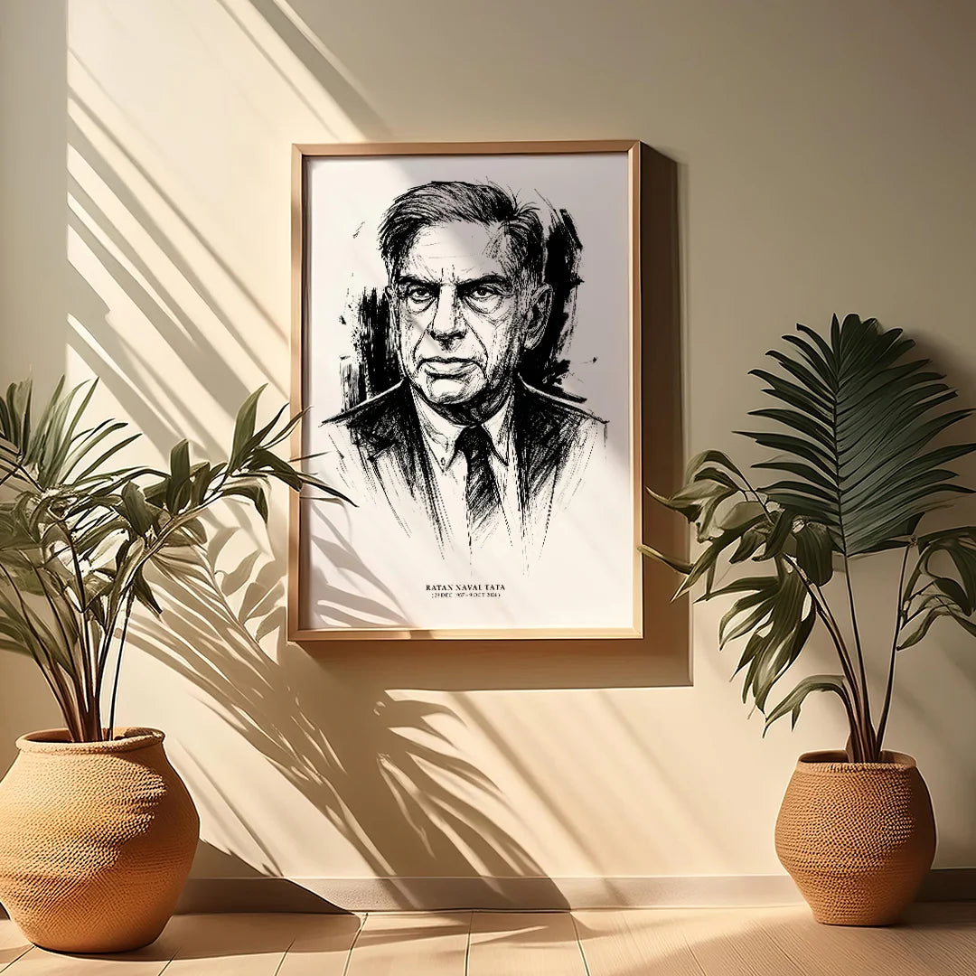Vision & Legacy – Ratan Tata Portrait