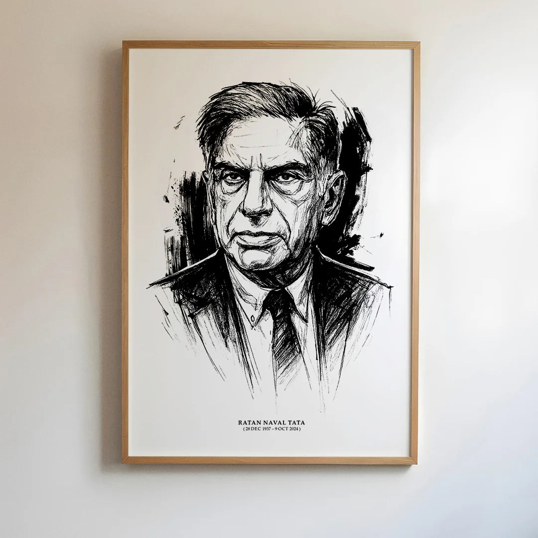 Vision & Legacy – Ratan Tata Portrait