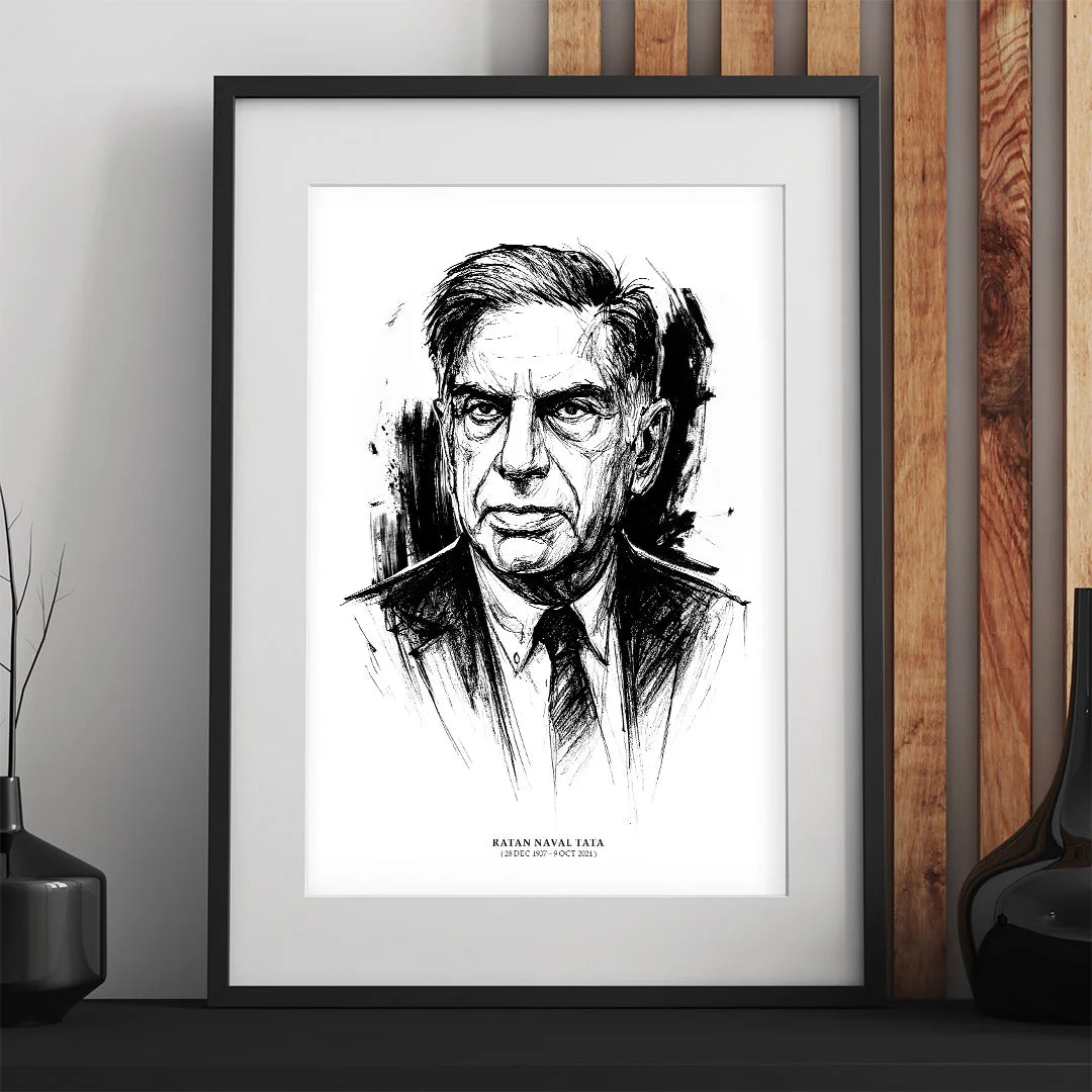 Vision & Legacy – Ratan Tata Portrait