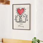 The Heart – Love Line Art