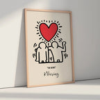 The Heart – Love Line Art