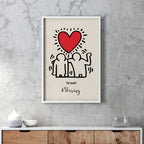 The Heart – Love Line Art