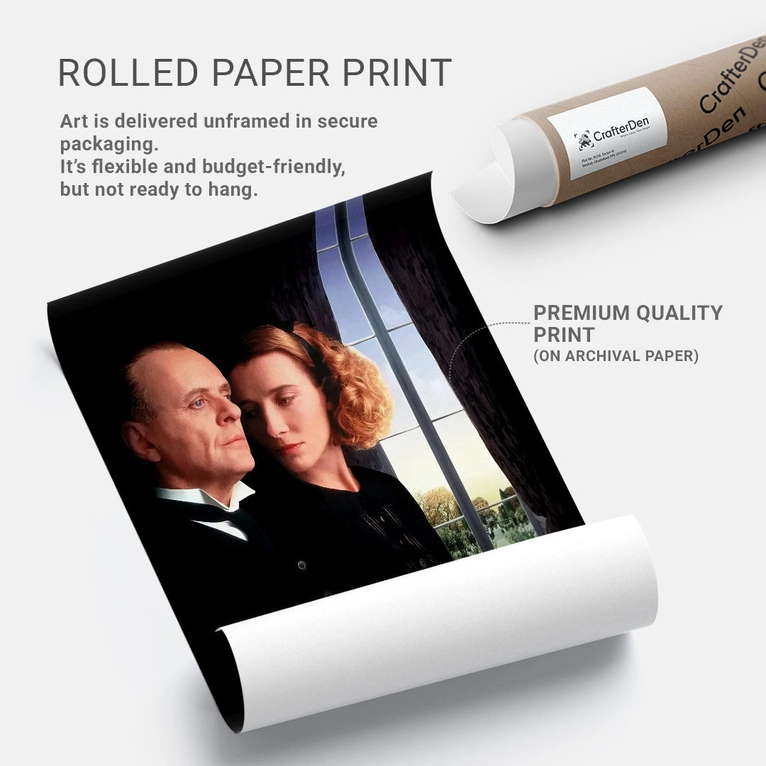The Remains of the Day – Classic Period Drama Poster