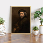 Self-Portrait – by Rembrandt van Rijn