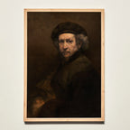 Self-Portrait – by Rembrandt van Rijn