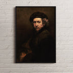 Self-Portrait – by Rembrandt van Rijn