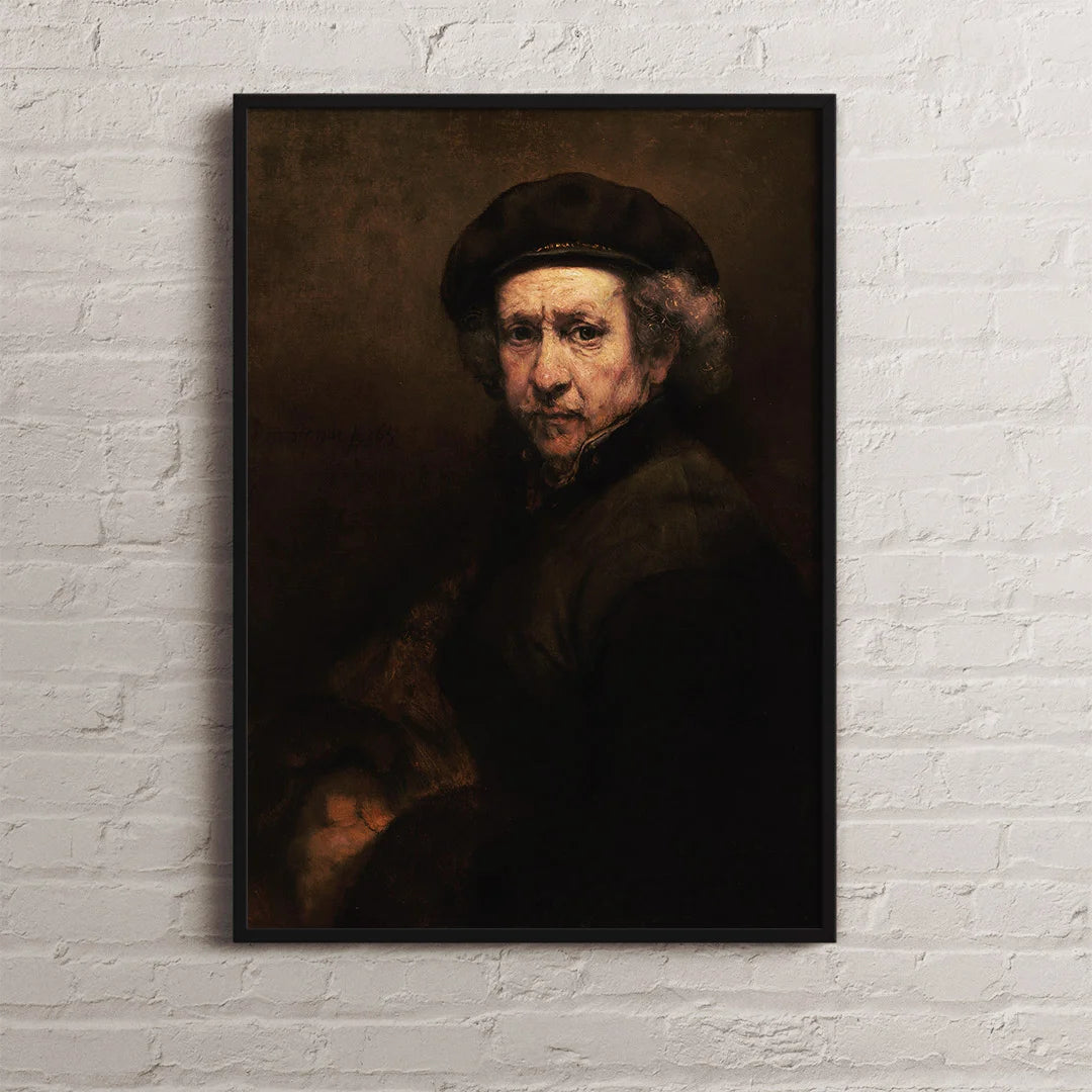 Self-Portrait – by Rembrandt van Rijn