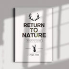 Return to Nature – Set of 3 Wildlife & Forest Wall Art Prints