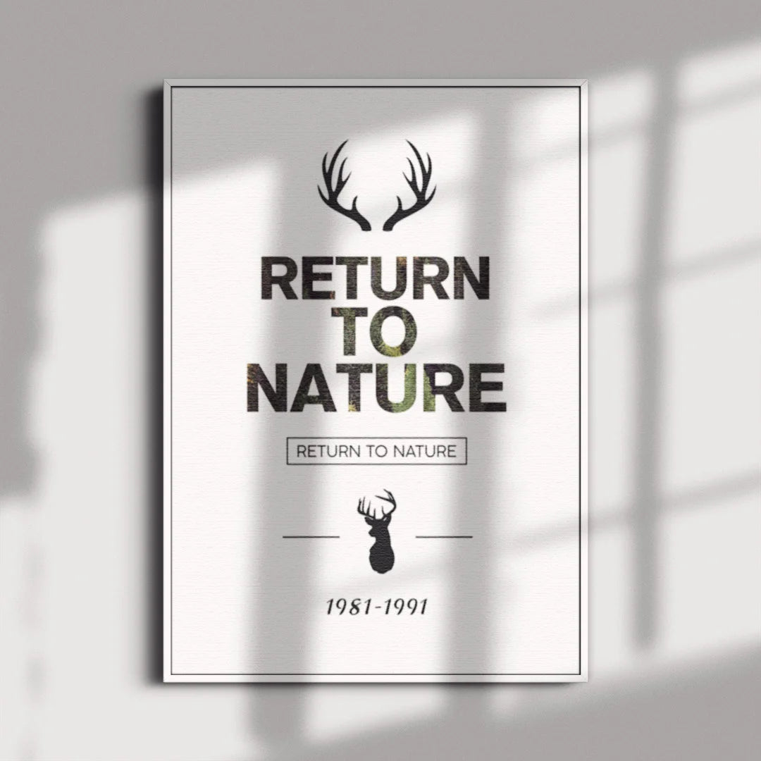 Return to Nature – Set of 3 Wildlife & Forest Wall Art Prints
