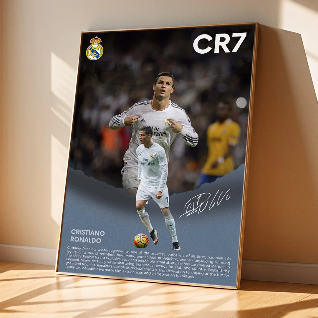 CR7 Cristiano Ronaldo Poster