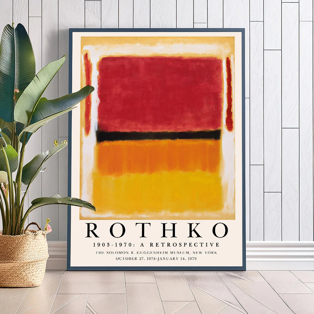 Untitled (Color Field Composition) – by Mark Rothko