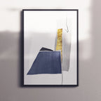 Modern Abstract Patchwork – Set of 3 Minimalist Wall Art Prints