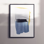 Modern Abstract Patchwork – Set of 3 Minimalist Wall Art Prints