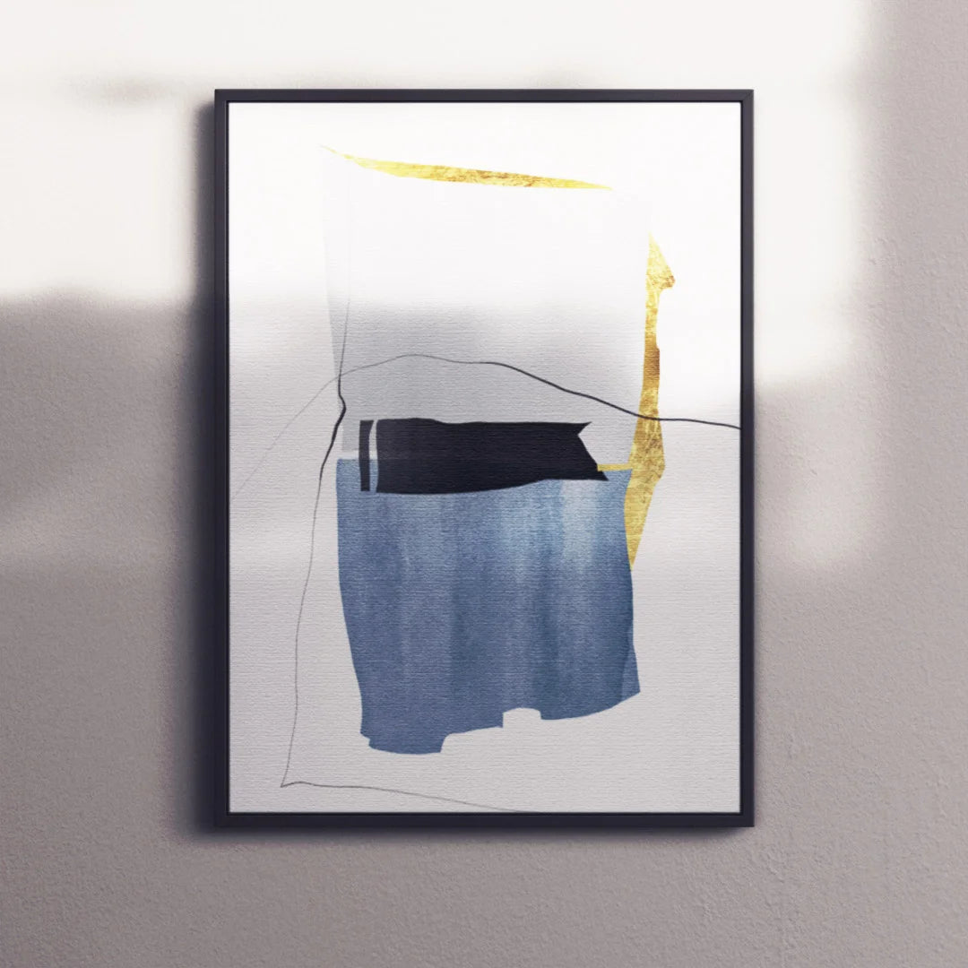 Modern Abstract Patchwork – Set of 3 Minimalist Wall Art Prints