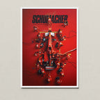 Schumacher Pit Stop Poster