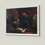 The Smoker (Oriental Figure) – by Eugène Delacroix