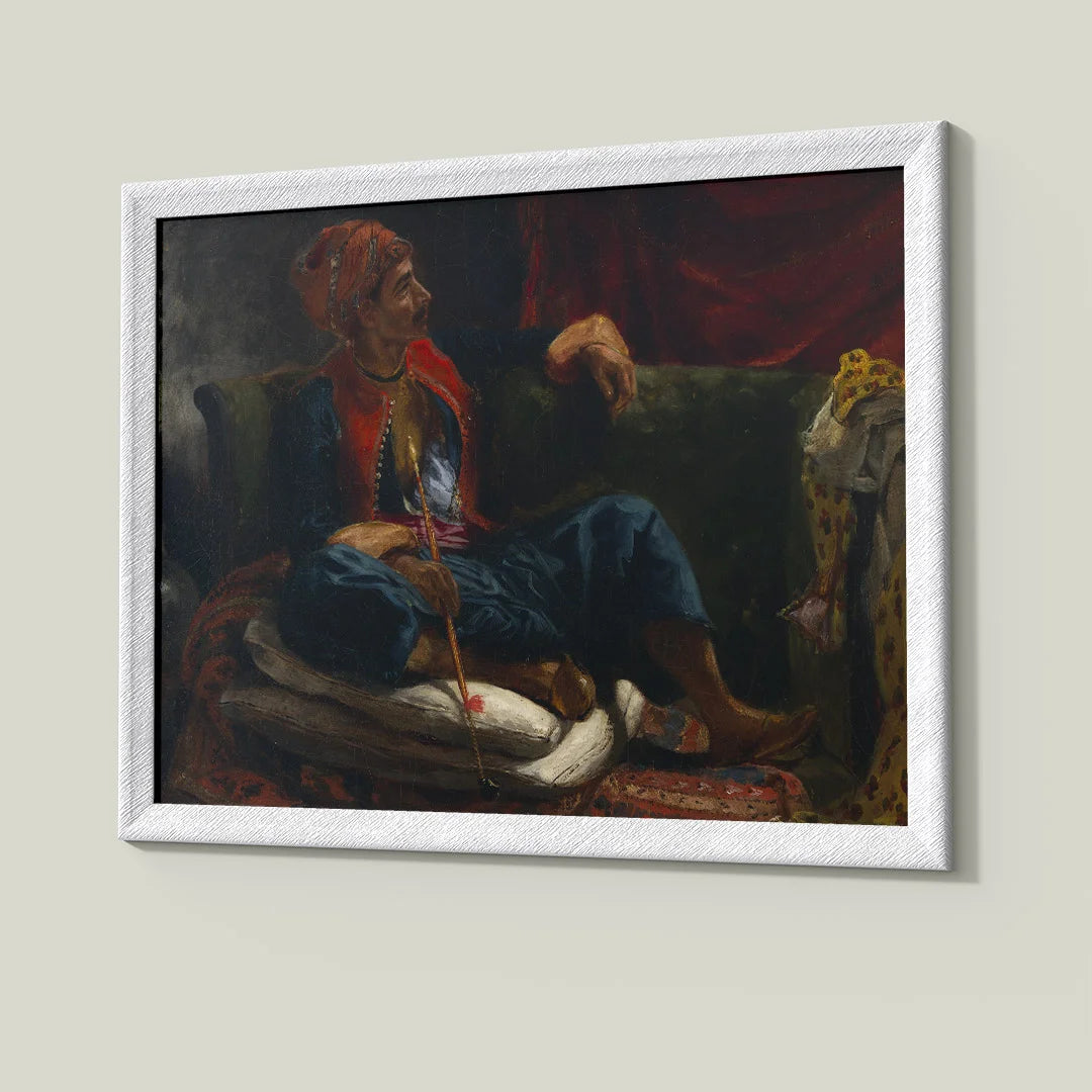The Smoker (Oriental Figure) – by Eugène Delacroix