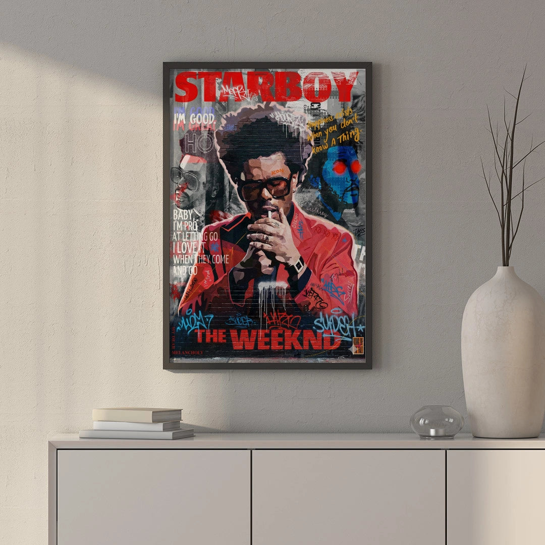 Starboy Graffiti Art