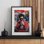 Starboy Graffiti Art