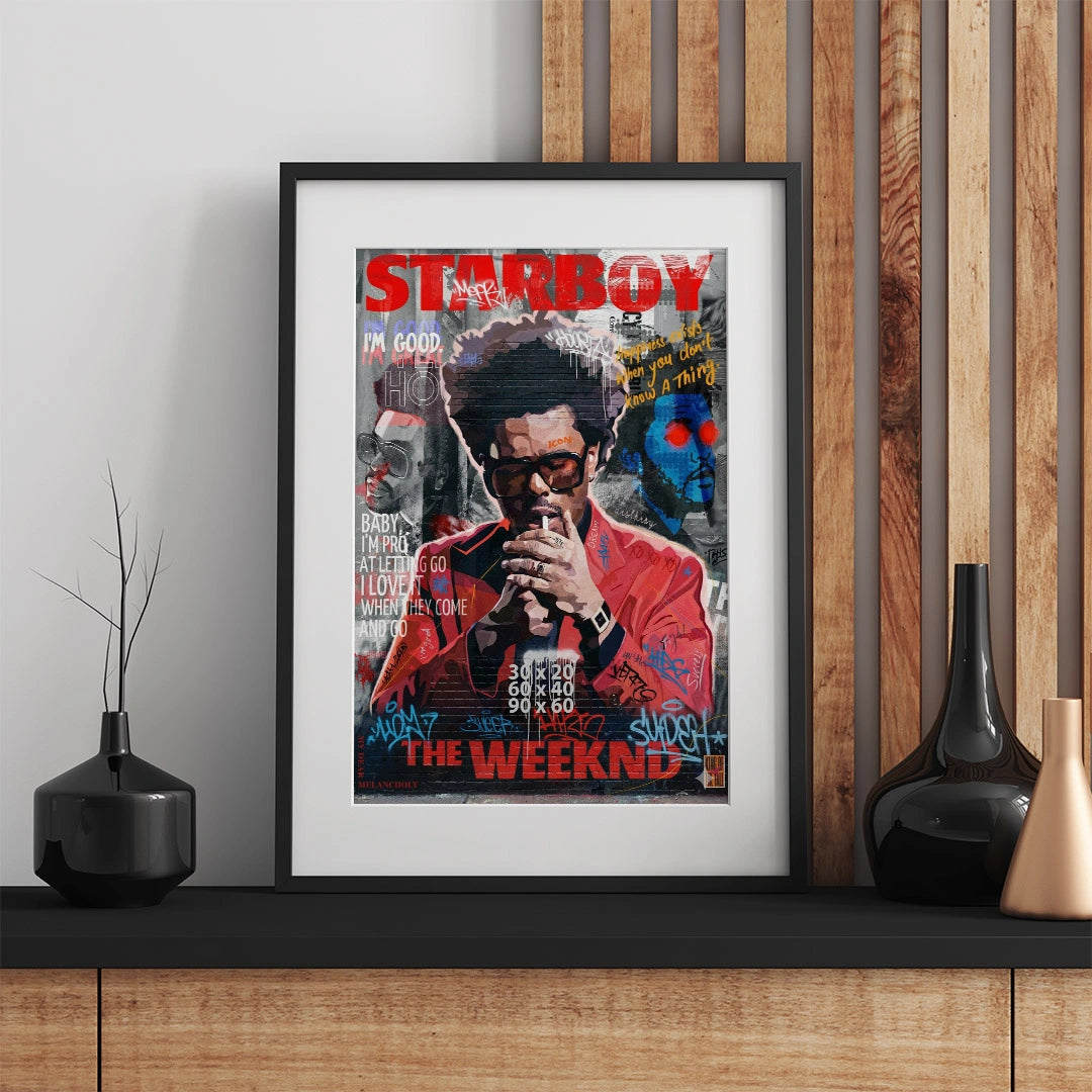 Starboy Graffiti Art