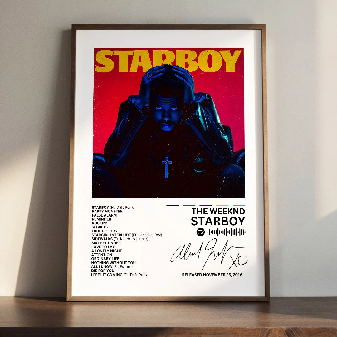 Starboy Album Poster