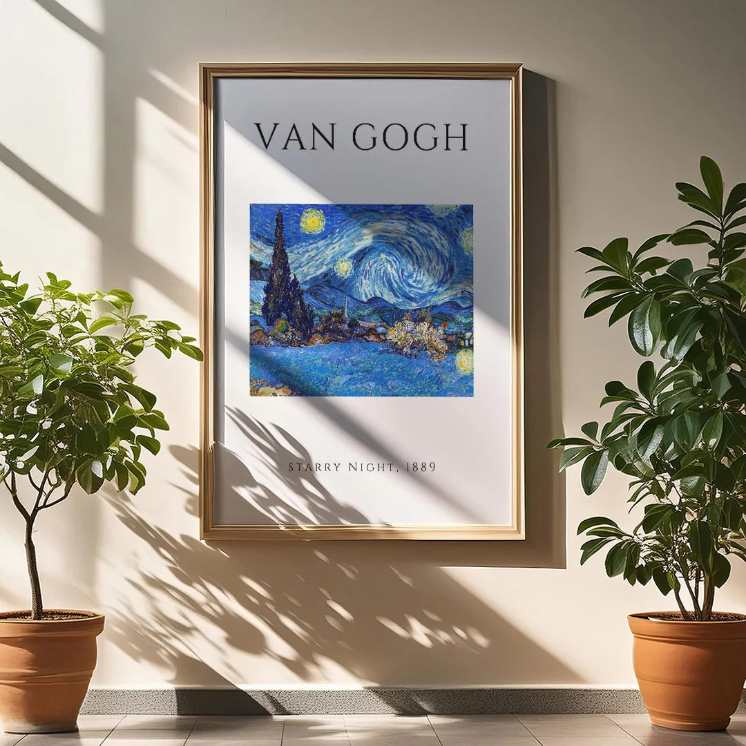 The Starry Night – by Vincent van Gogh