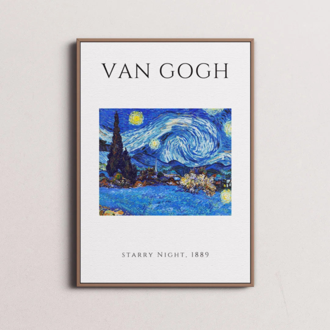 The Starry Night – by Vincent van Gogh