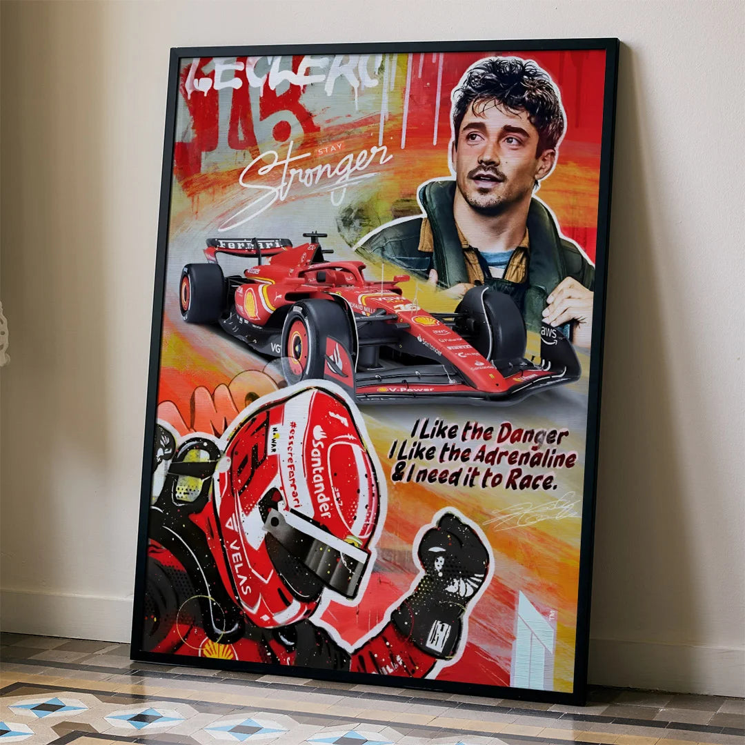 Stay Stronger Racing Poster