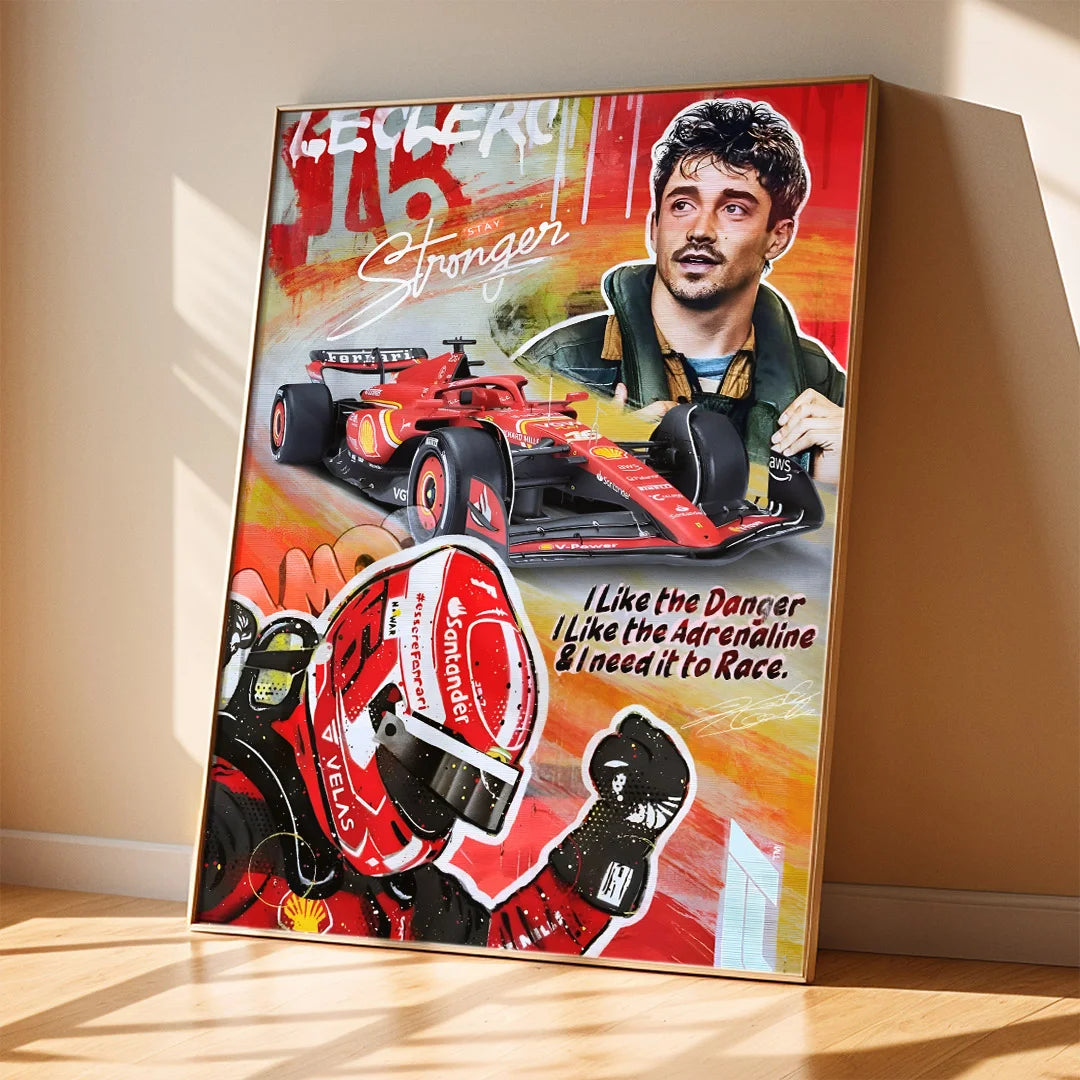 Stay Stronger Racing Poster