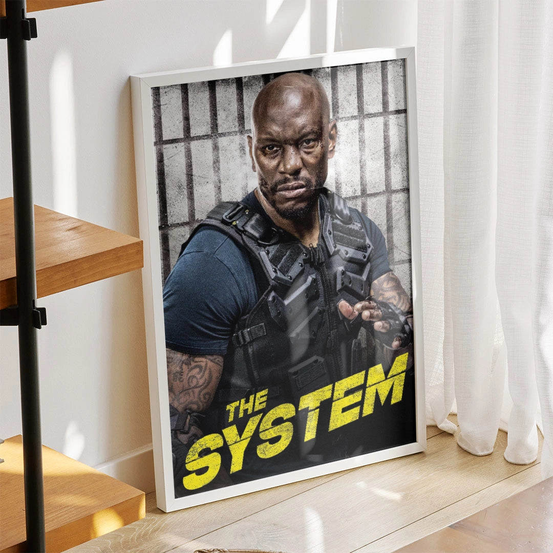 The System – Gritty Action Thriller Poster