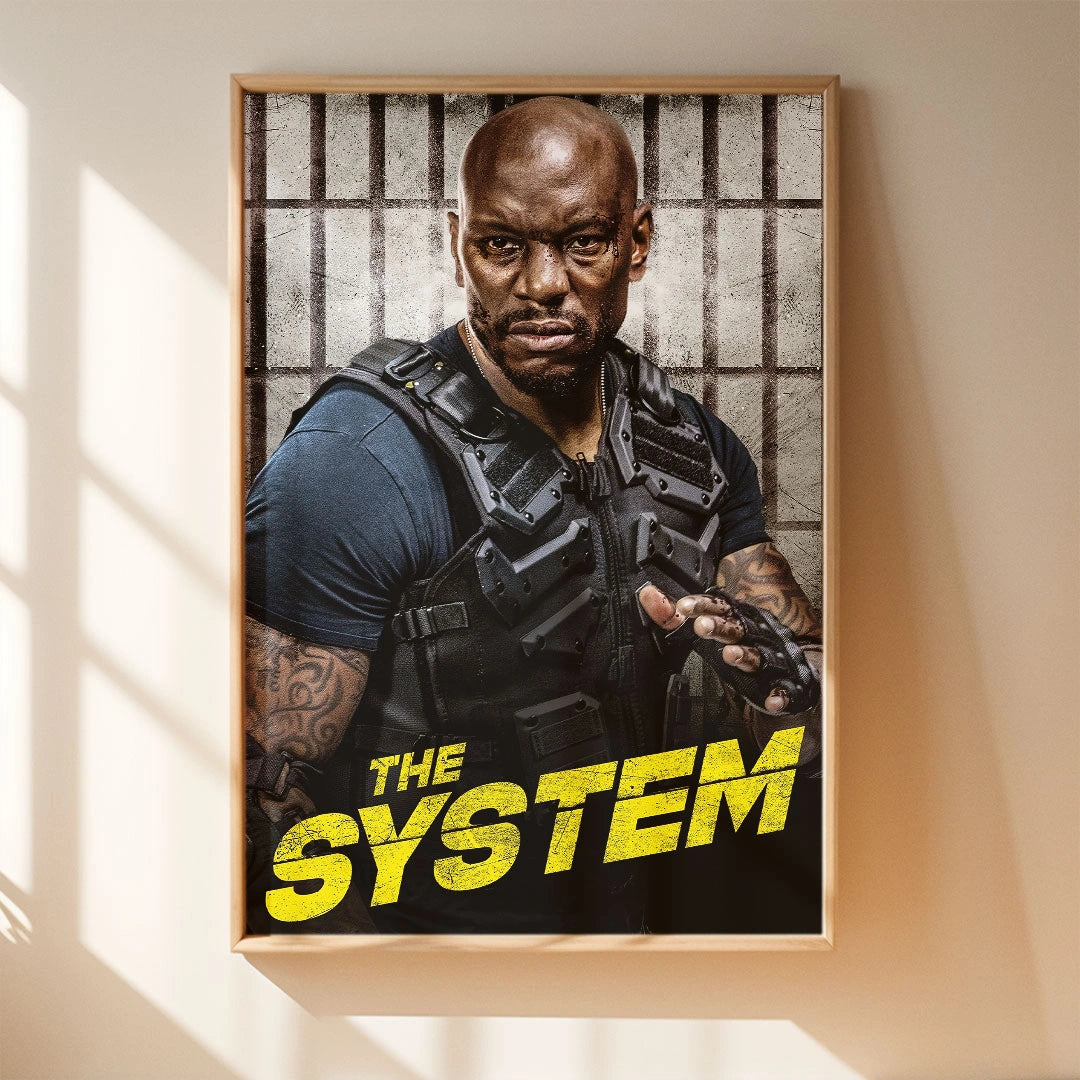 The System – Gritty Action Thriller Poster